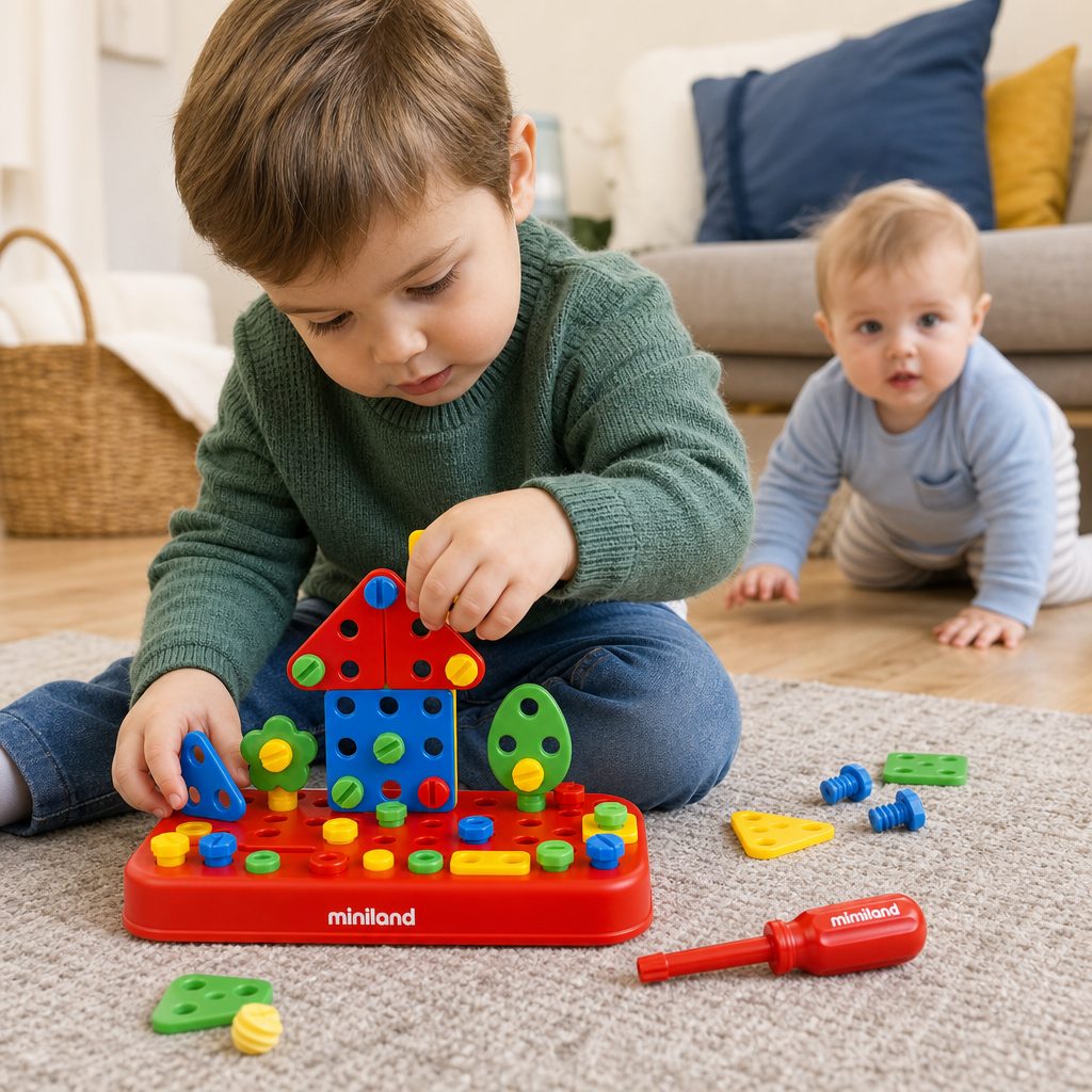 Age guidance should be read alongside the real home environment, including younger siblings, visiting toddlers and the places small pieces tend to migrate.