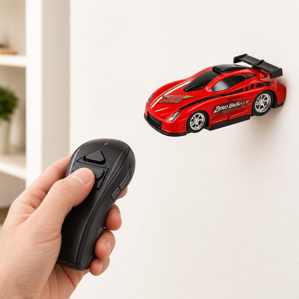 The handheld infrared controller kept the Zero Gravity Sprint simple: point, steer and make small adjustments rather than relying on an app.