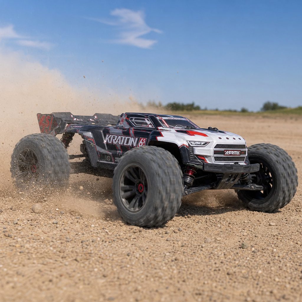 The Kraton 6S BLX is at its best when driven with space, preparation and a healthy respect for what a 1/8-scale 6S monster truck can do.