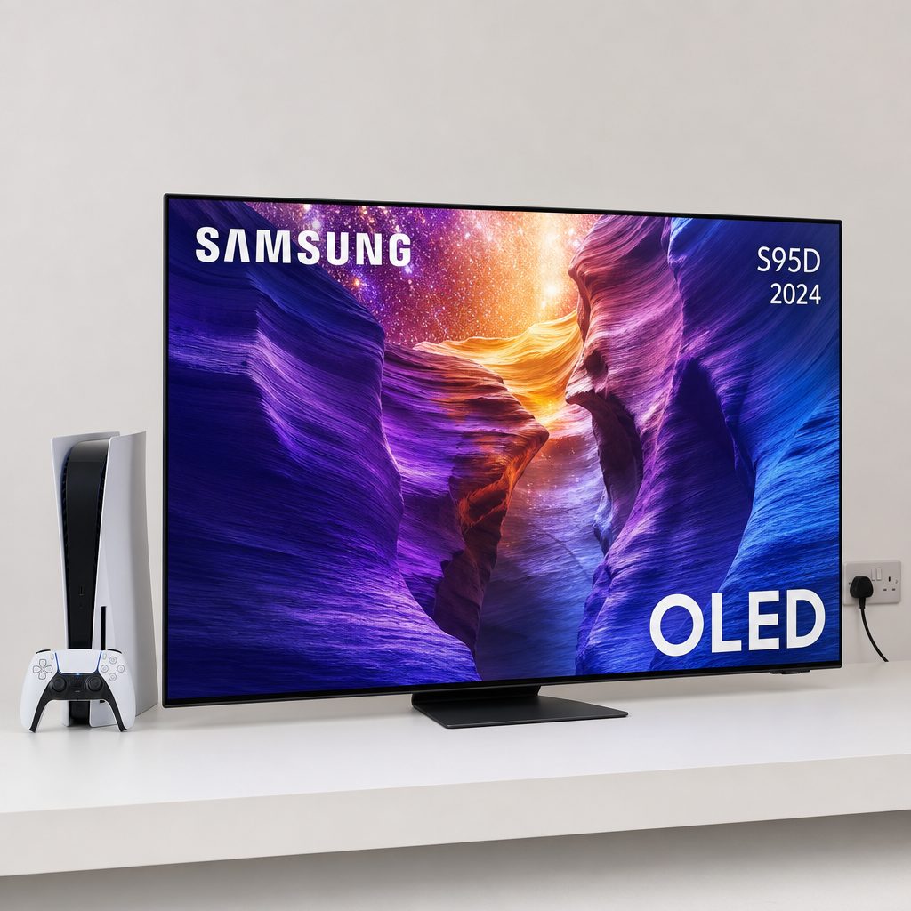 Samsung's QD-OLED options are strong choices for players who want vibrant HDR colour alongside fast 4K 120Hz console gaming.