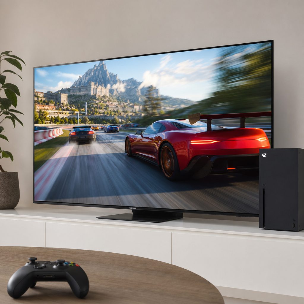 A high-refresh-rate television is most noticeable in quick camera movement, racing, sport and any game where a fraction of a second feels rather important.