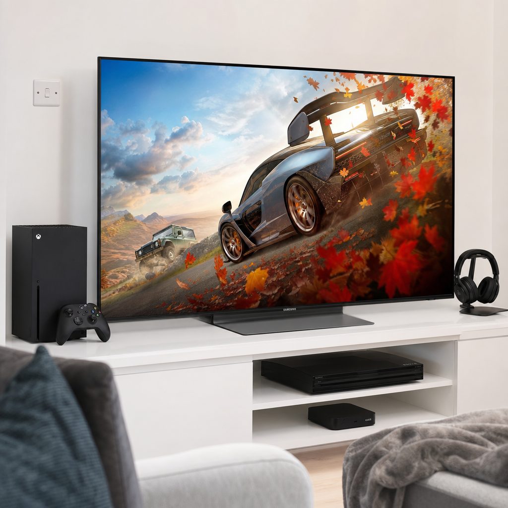 A multi-device setup makes HDMI provision more important than it first appears; the Hisense U7SG's four HDMI 2.1 ports are a notable practical advantage.