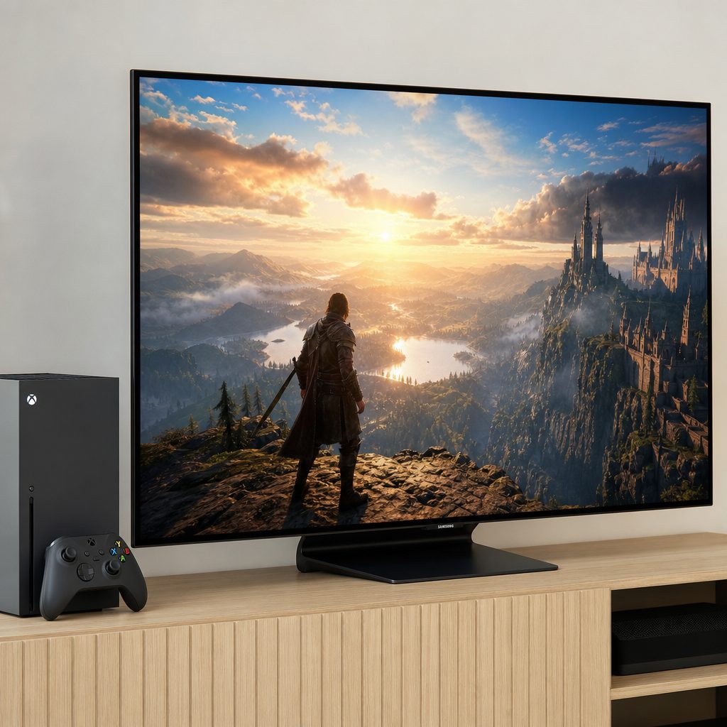 OLED is especially compelling for dramatic game worlds, although fast multiplayer games benefit just as much from the right 4K120 and VRR support.