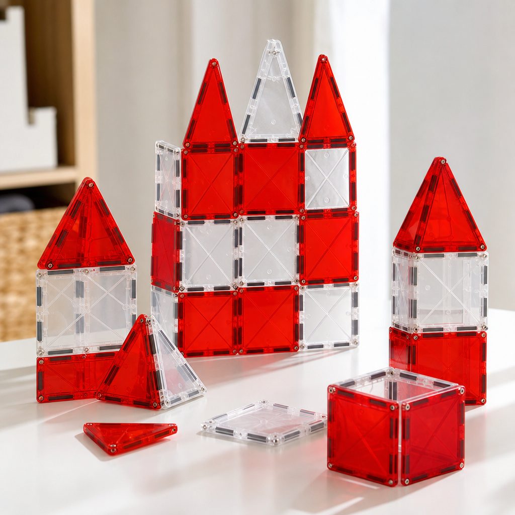 The ideal construction collection gives children more than one way to turn an idea into something they can see, test, knock down and build again.