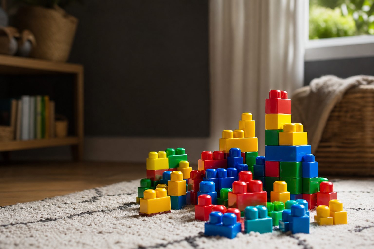 Chunky bricks, wooden blocks, foam shapes and magnetic tiles all offer very different kinds of building play for young children.
