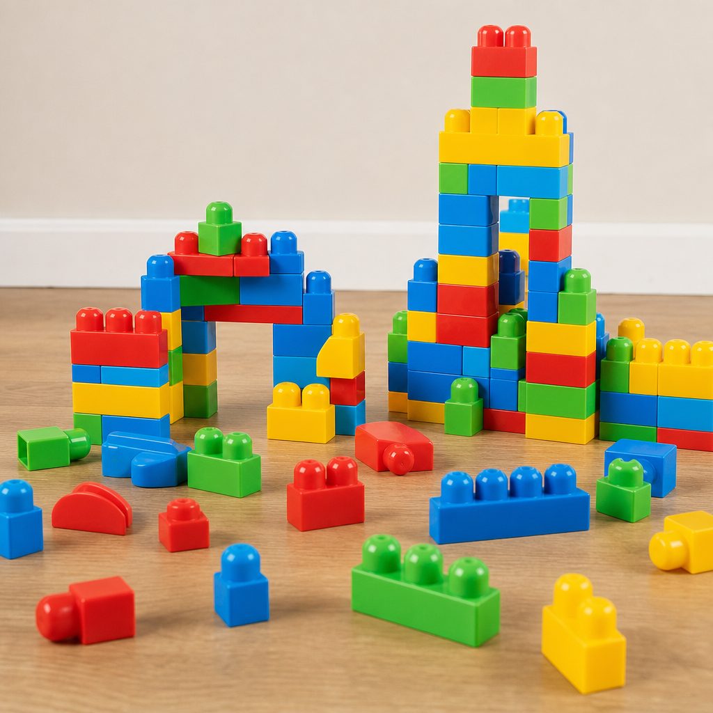 Wood, plastic, magnets and foam all create different challenges — which is why a mixed construction cupboard can work so well.