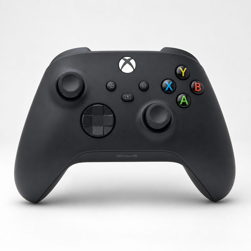 Microsoft's standard Xbox Wireless Controller remains the straightforward benchmark: an easy layout, familiar shape and no need to explain the controls before the match begins.