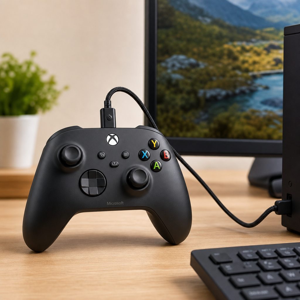 The best controller depends on where and how you play: a wireless pad suits a shared sofa setup, whilst a wired specialist option can be perfect beside a desk or monitor.