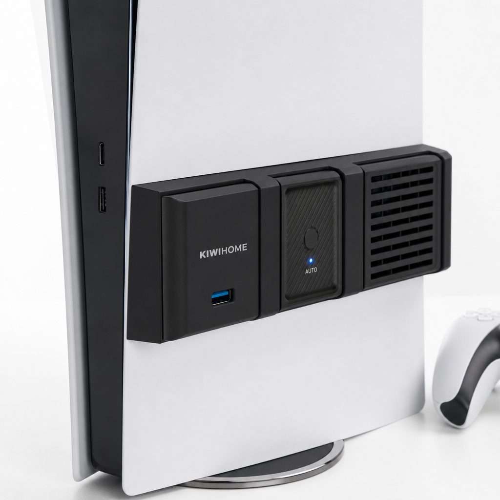 Fan speed is only one part of the story: automatic control and an unobstructed exhaust path are usually more important for quiet everyday gaming.