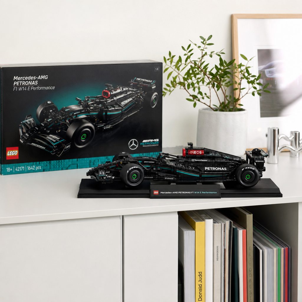 Whether you choose a current car or a classic icon, the real win is a display that keeps a favourite Formula 1 story visible long after the final brick clicks into place.