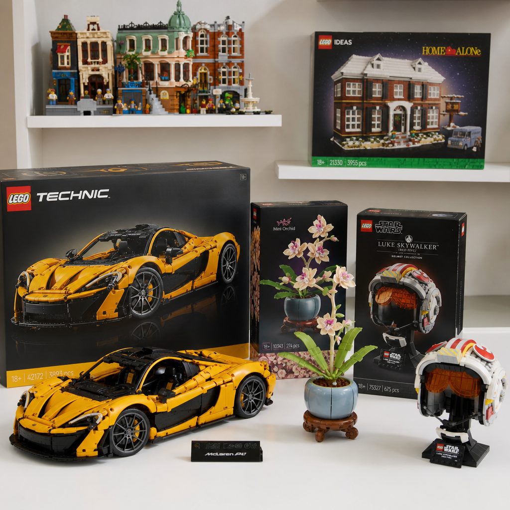 The strongest adult LEGO present is not always the biggest box: it is the model that suits the recipient's interests, available display space and appetite for a festive building session.