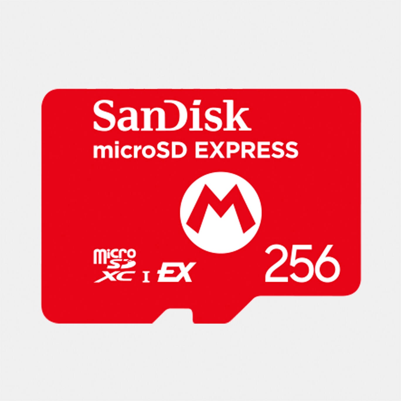 In Use image of Photo of someone inserting or handling a microSD Express card with a Nintendo Switch 2 console, showing real-world use