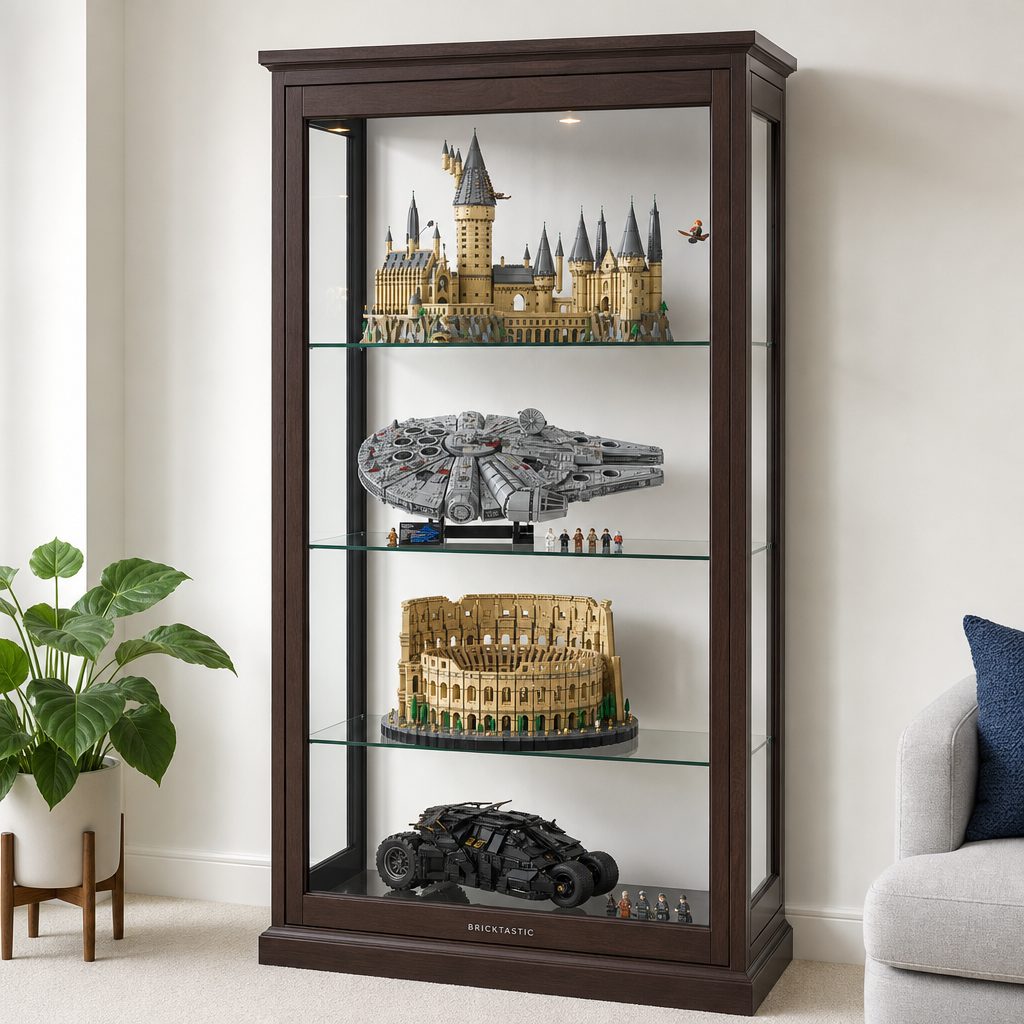 A successful collection display has a little empty space on purpose. It lets individual models stand out and makes future additions much easier to accommodate.