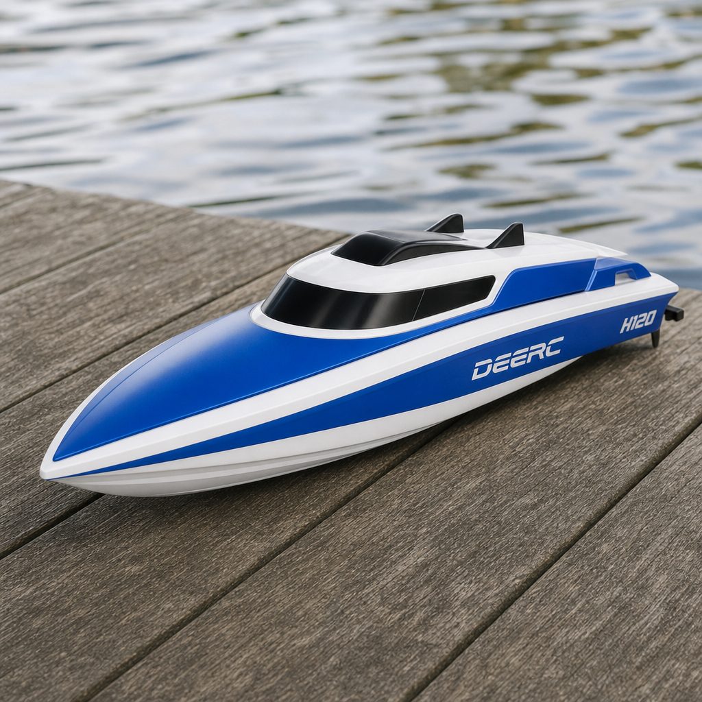 Its narrow, low-slung proportions help the H120 look and feel like a genuine little speedboat rather than a floating novelty.