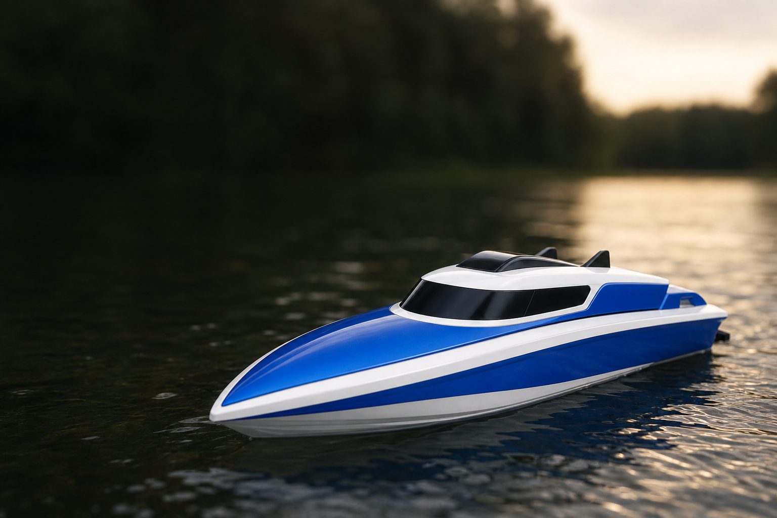 The DEERC H120 is a compact, sharply styled speedboat built for proper lake and pool fun rather than gentle puttering around the edge.