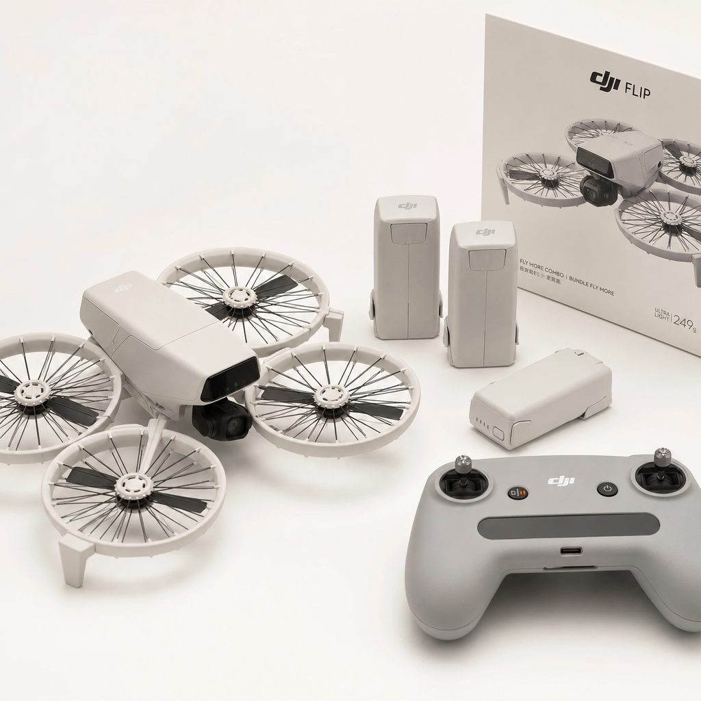 A second or third Intelligent Flight Battery changes DJI Flip from a quick-camera gadget into something practical for a longer family trip.