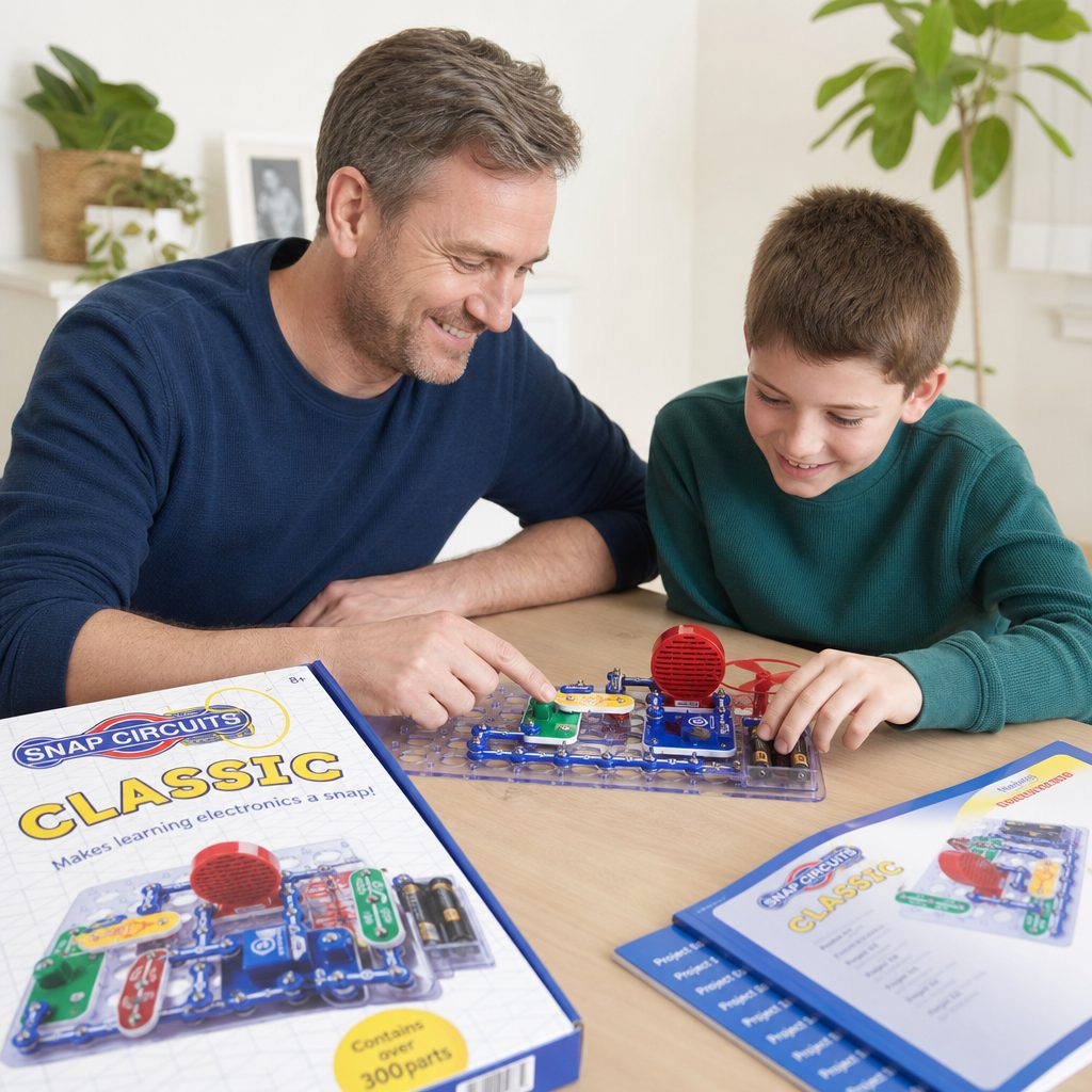 Snap Circuits Classic remains at its best when it becomes a repeat-visit family activity rather than a project box rushed through in one determined weekend.