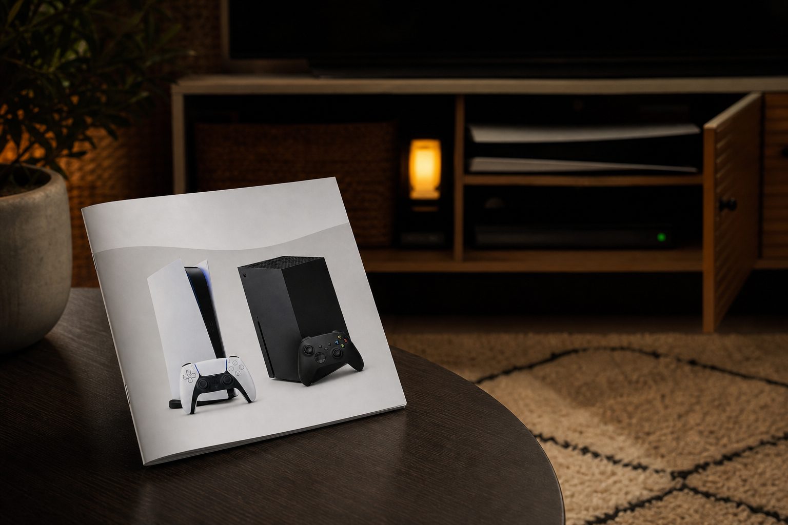 A console tucked into a TV unit can be a surprisingly awkward place for a Wi-Fi signal to reach, especially once doors, walls and other wireless kit enter the picture.