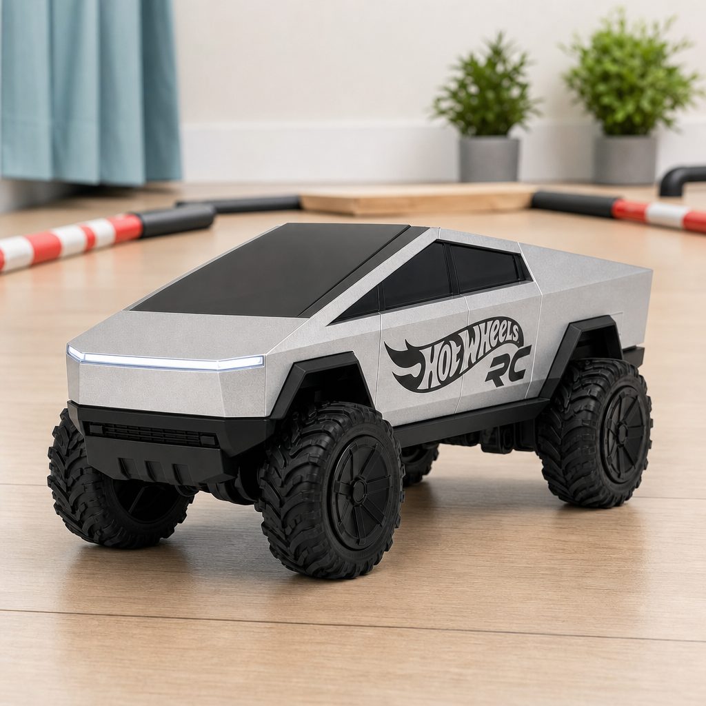 Whether displayed in a collection or sent around a homemade circuit, the Hot Wheels RC Cybertruck still had a distinctive presence years after its original release.