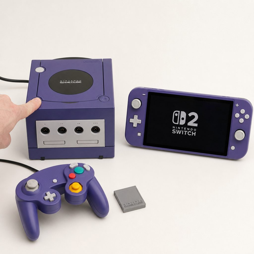 A Switch 2 and the Expansion Pack subscription replace much of the old GameCube setup, although they cannot replace the satisfying clunk of an original console power switch.