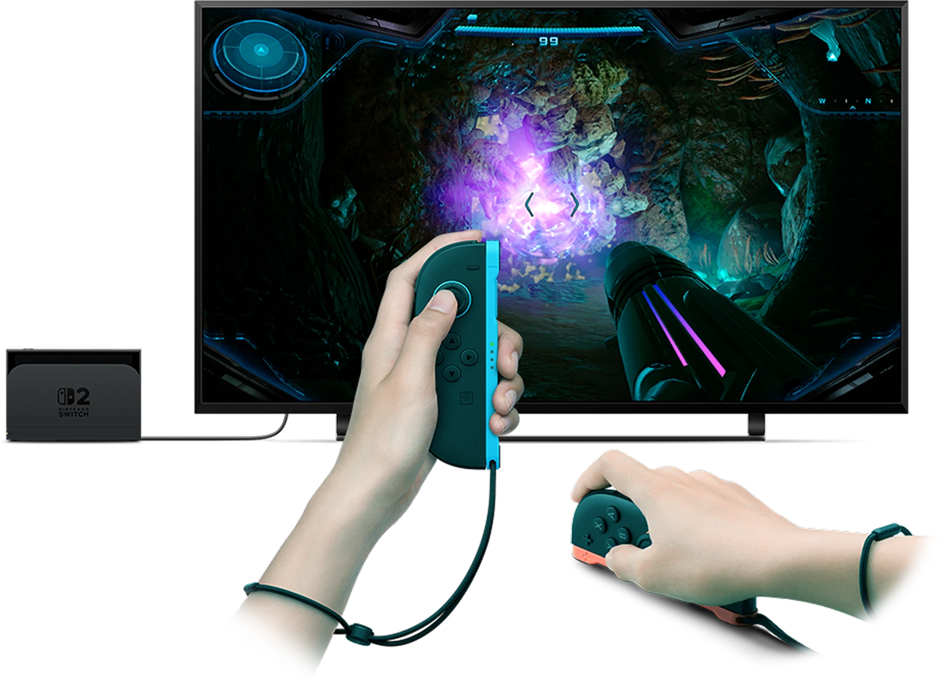 Joy Con 2 Mouse Mode Hero