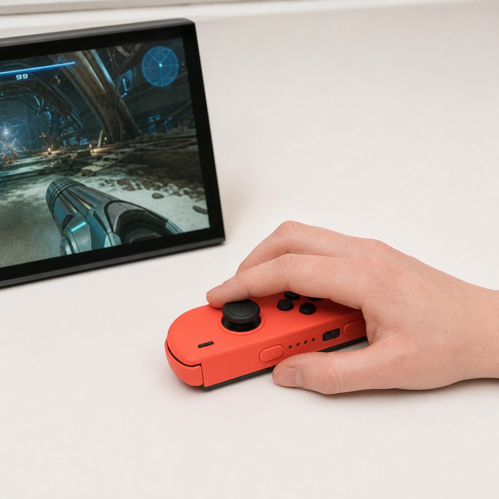 Metroid Prime 4: Beyond is especially suited to mouse controls because you can move from regular Joy-Con play to more deliberate pointer-style aiming during play.