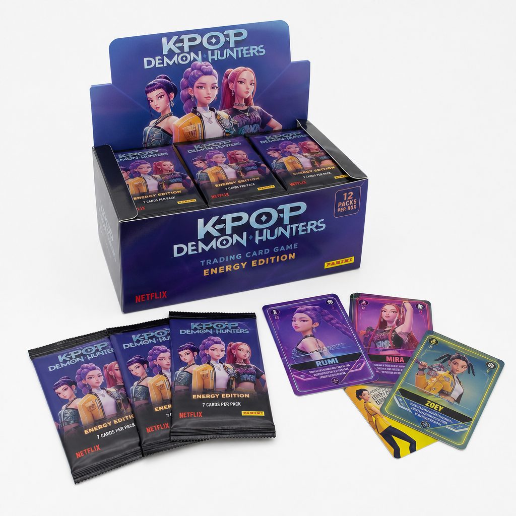 A box contained 12 packs, making Energy Edition Series 1 particularly suited to a shared opening session followed by a proper sorting session.
