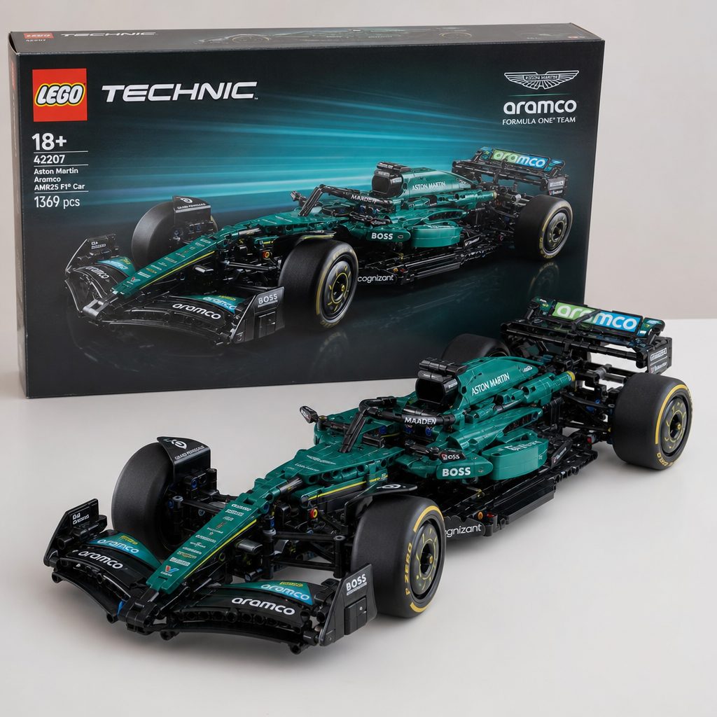 The AMR25 carries a premium display-model price, so the final decision comes down to whether you want this specific Aston Martin livery and its mechanical features.