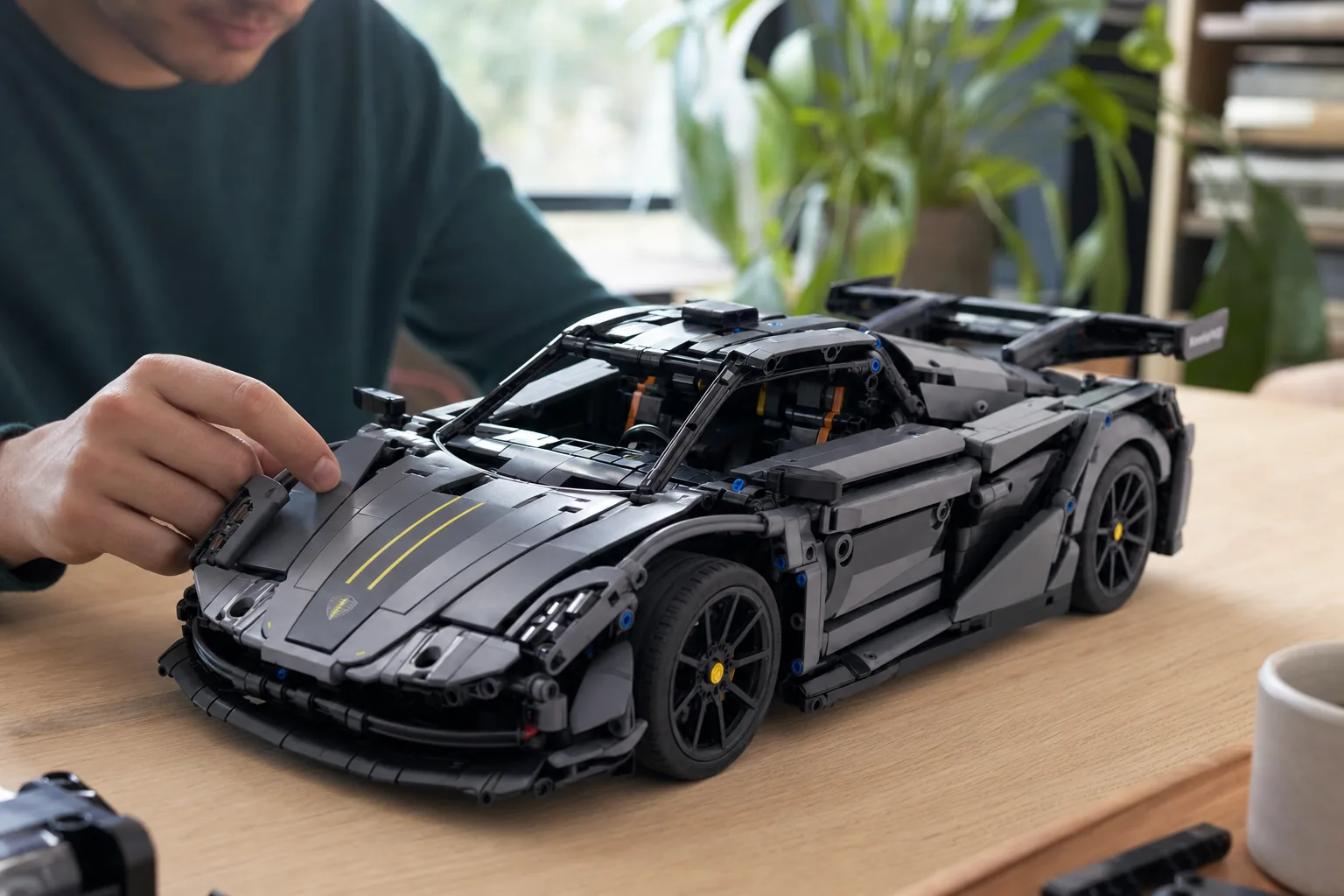 LEGO Technic Koenigsegg Sadair's Spear Megacar concept visualisation