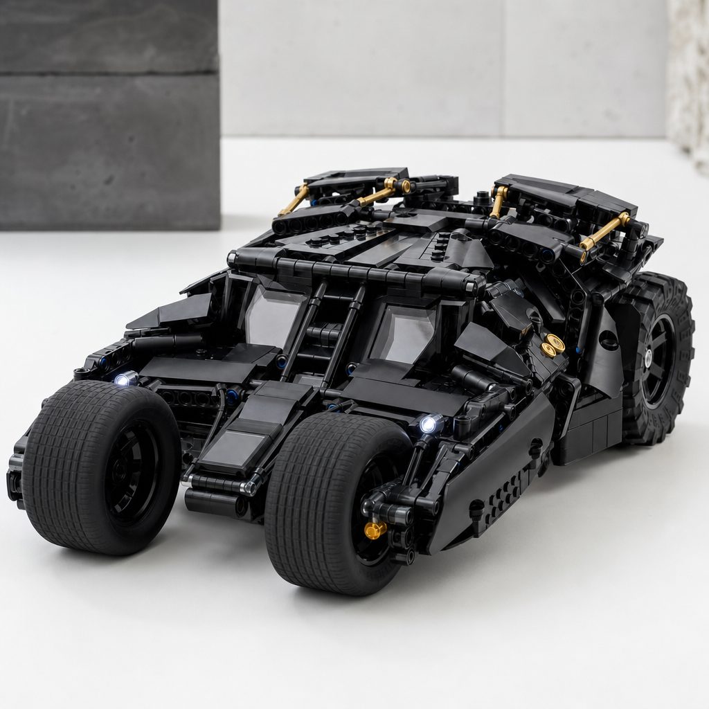 The final appeal is simple: 42239 is not the largest recent CONTROL+ car, but it is the one for builders who want their display shelf to contain a working piece of Gotham hardware.
