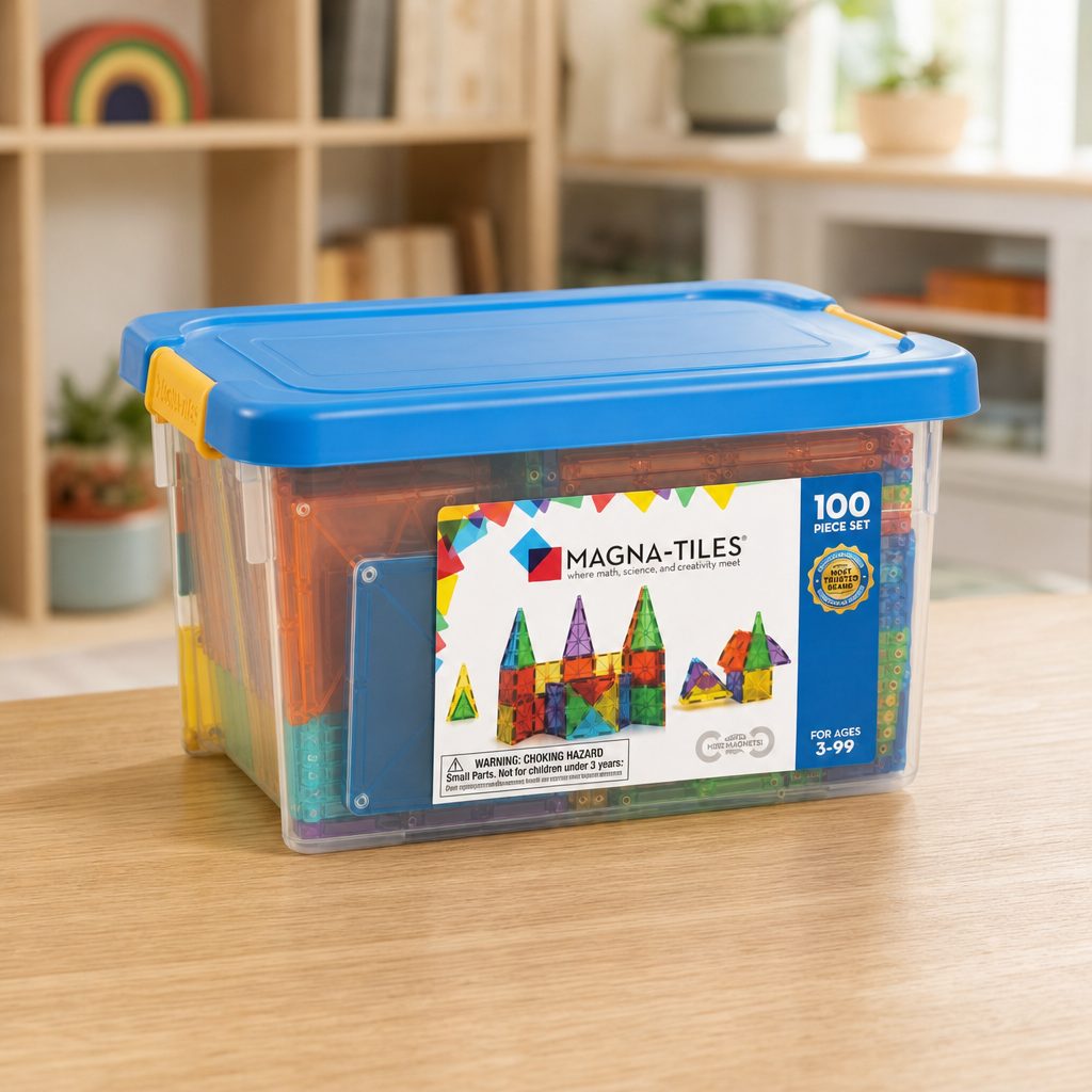 Magna-Tiles remain compelling for families building a collection over time, thanks to compatibility across the brand’s classic, themed and travel-focused sets.