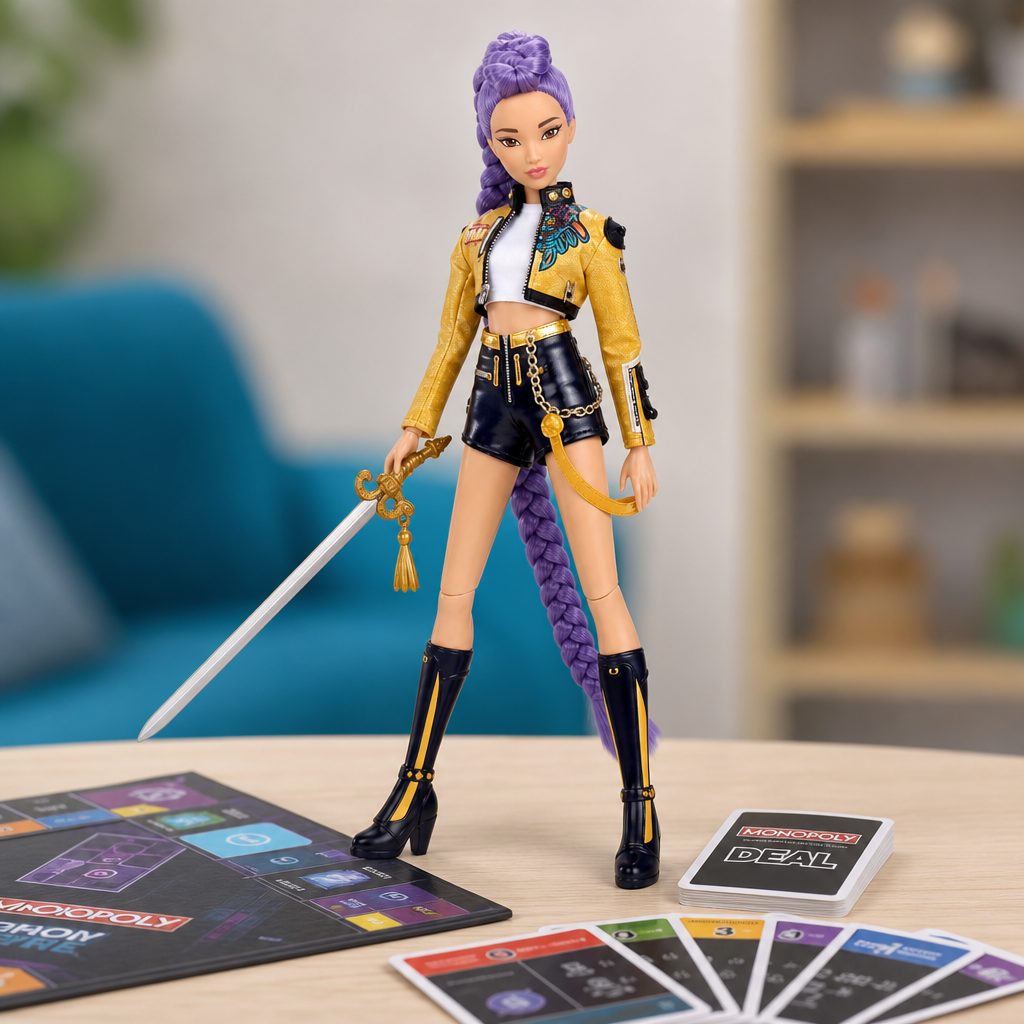 The Hasbro side of the licence offers two different game-night routes: quick card play through MONOPOLY Deal or a fuller board-game session with the themed edition.