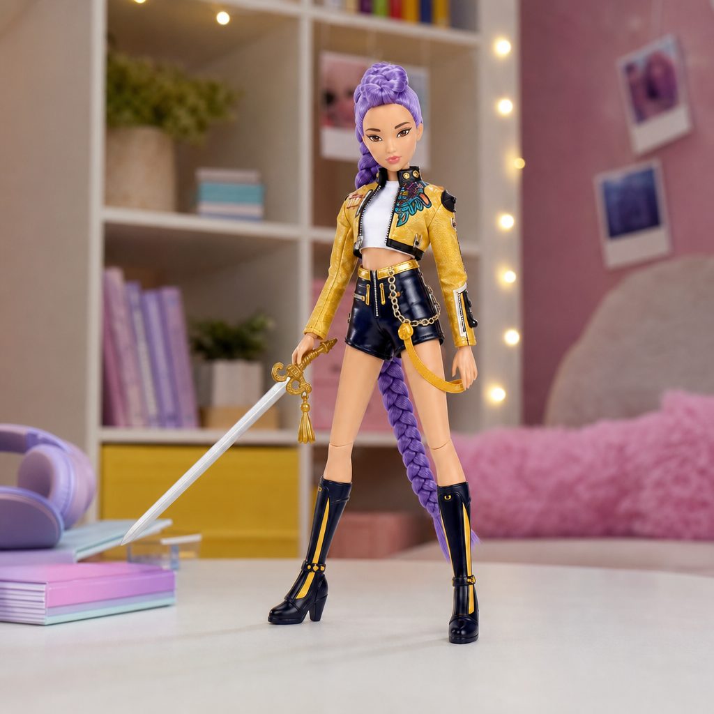 The strongest Christmas 2026 KPop Demon Hunters gift is the one that matches the fan: a character doll for storytelling, a game for sharing, a light stick for performance or a sword for full-speed adventures.