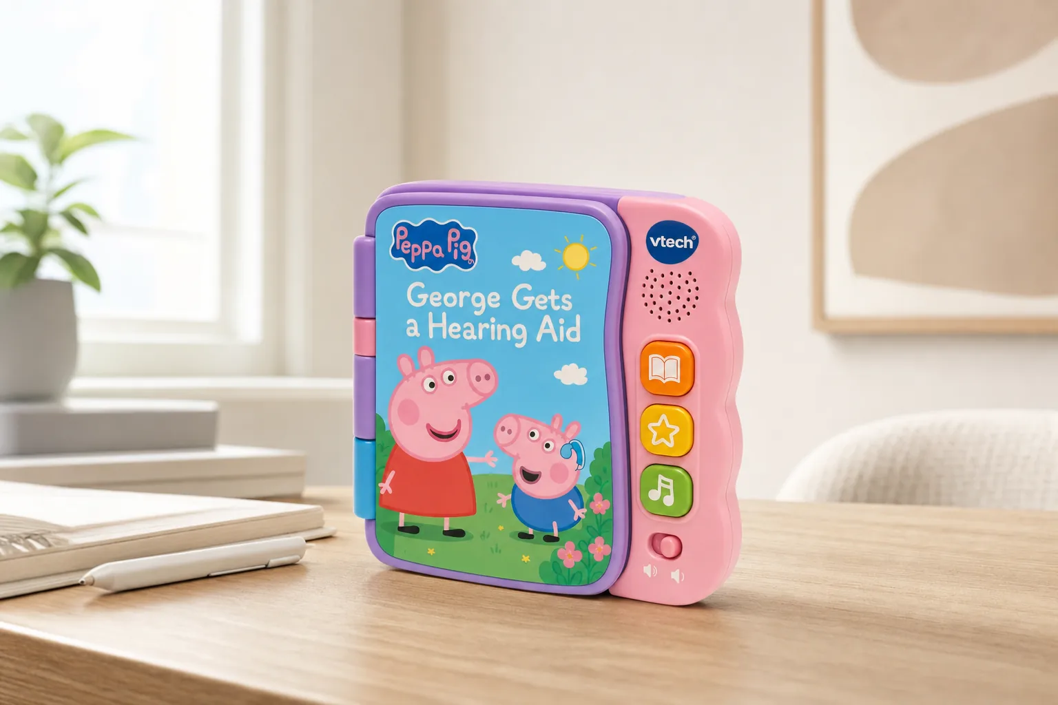 Peppa Pig's George Gets a Hearing Aid concept visualisation
