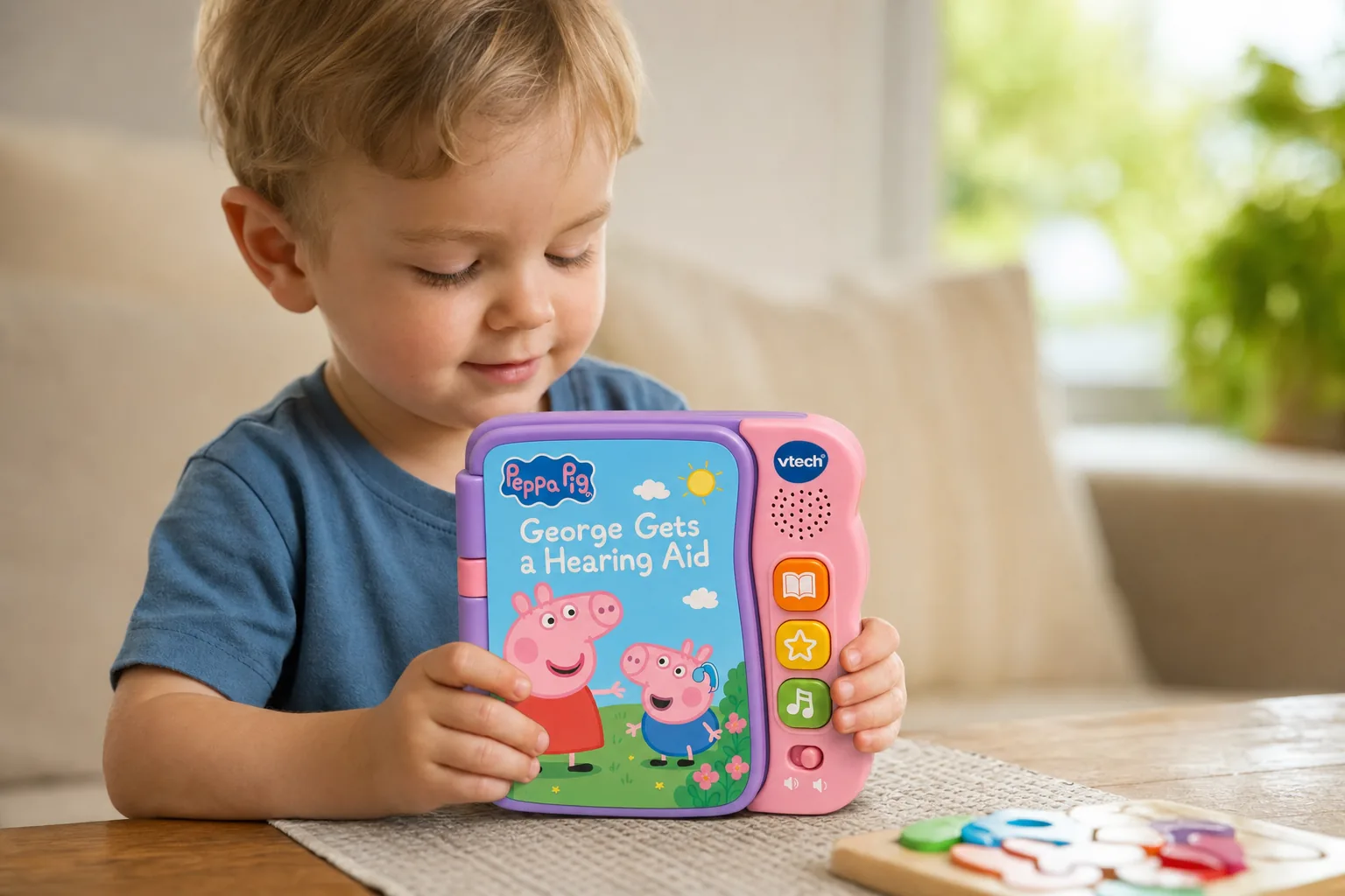 Peppa Pig's George Gets a Hearing Aid concept visualisation
