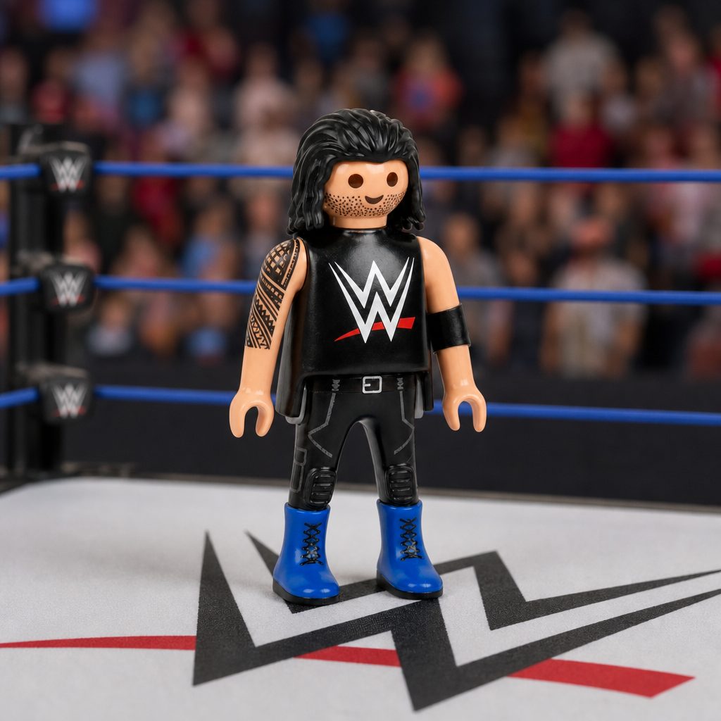 For collectors, the appeal is not hyper-realism but the distinctive sight of WWE's biggest personalities translated into a classic PLAYMOBIL world.