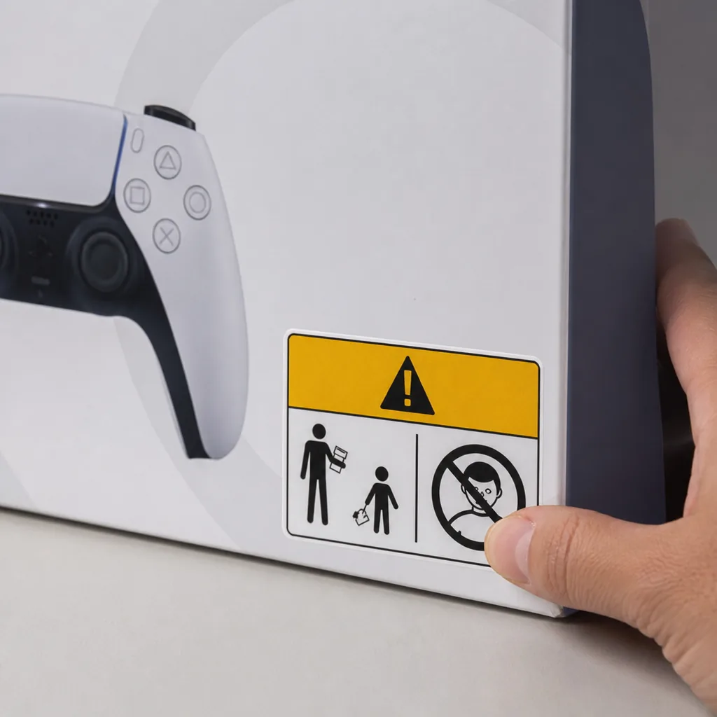 PlayStation 5 disc edition console in its retail box