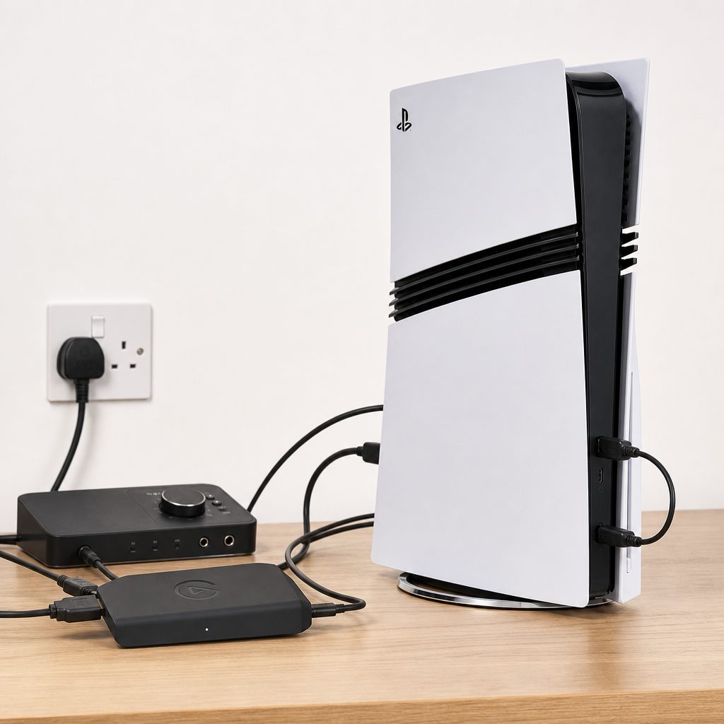 A direct connection first, then carefully adding audio and capture equipment back into the chain, is the fastest way to expose a bandwidth bottleneck.