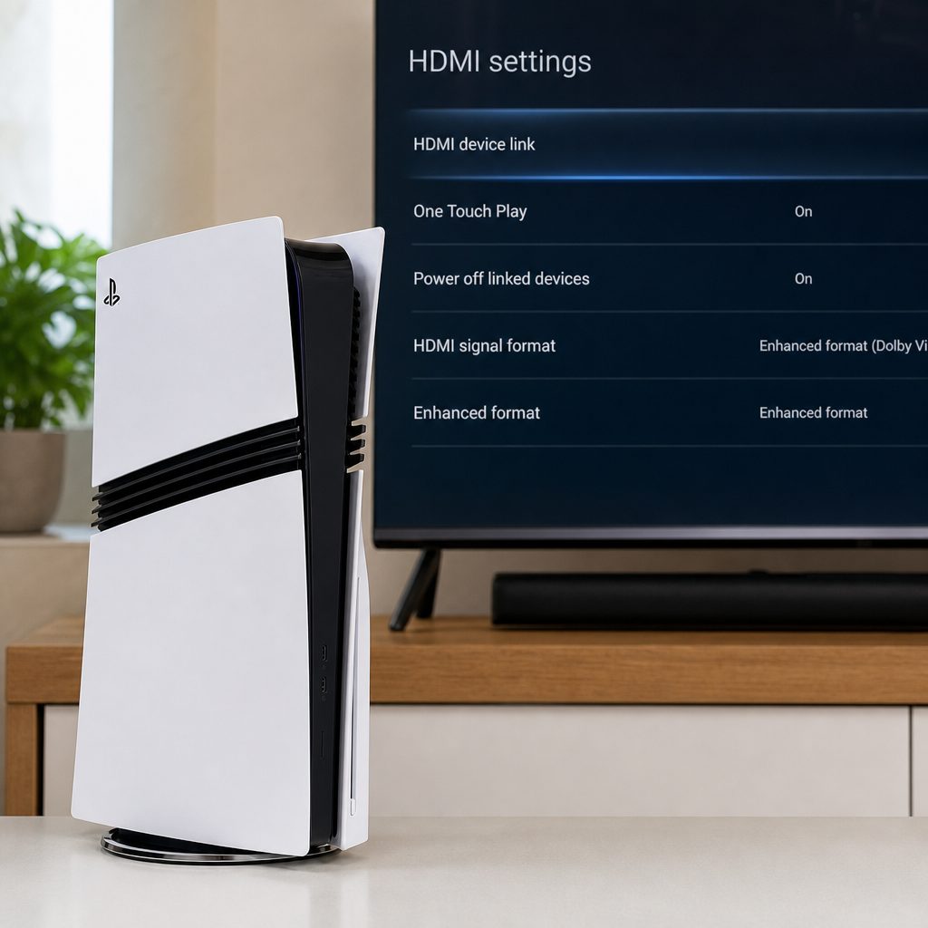 Television menus often require high-bandwidth HDMI mode to be enabled on each input separately, even when the panel itself supports 120Hz gaming.