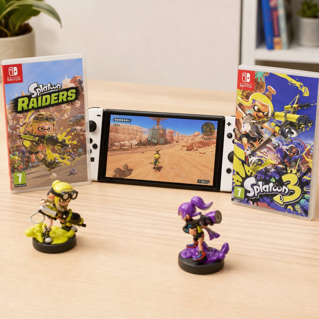 A first choice between these games is also a choice between a focused solo adventure and the multiplayer-first rhythm of a mainline Splatoon entry.