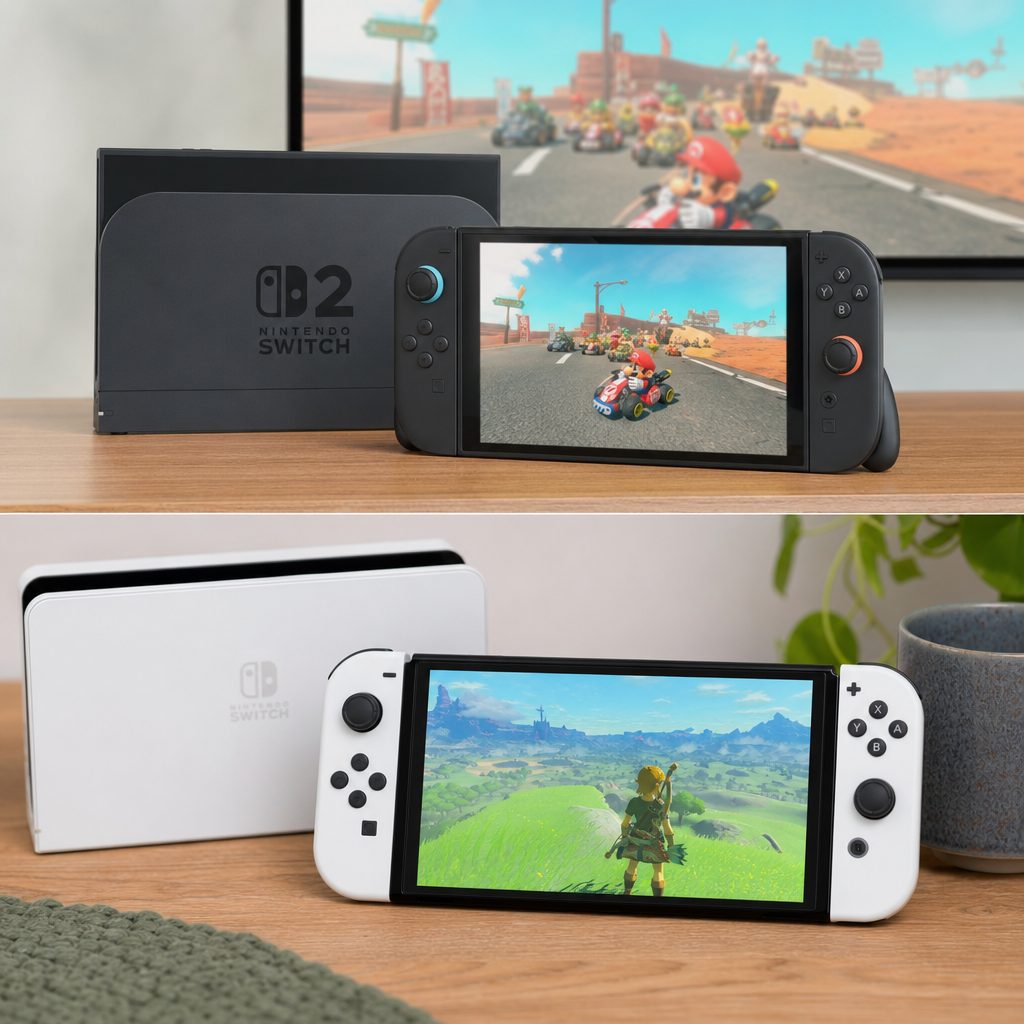 The best choice depended on where and how you played: Switch 2 made the stronger case in the dock, while Switch OLED remained a delight for relaxed handheld sessions.