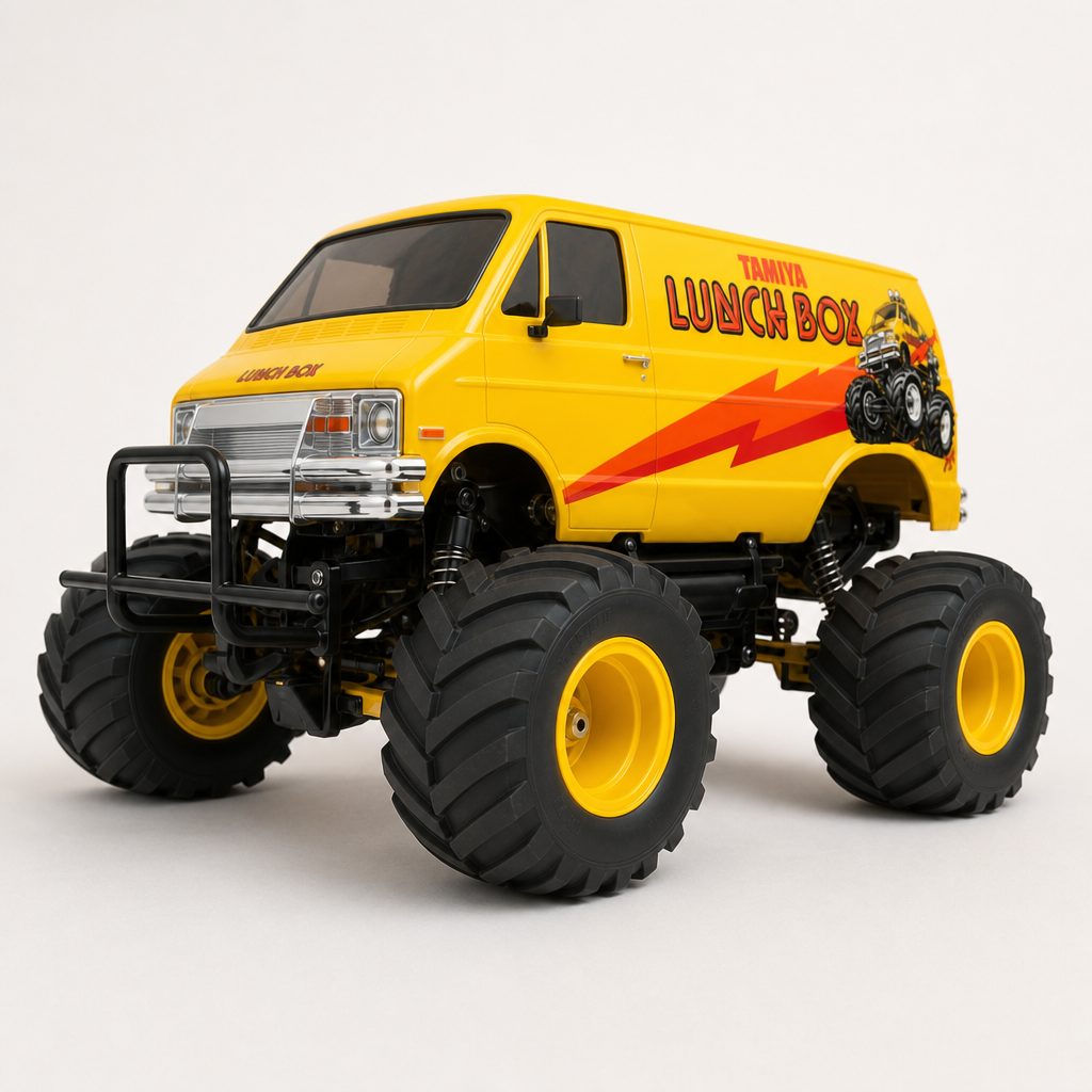 The Lunch Box's big 115mm tyres are not merely decoration. They provide the stance, traction and slightly unruly body movement that define the whole experience.