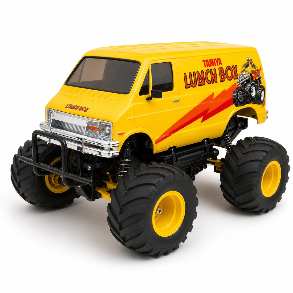 The wider, longer Lunch Box EVO retained the familiar comic attitude whilst introducing a more modern suspension arrangement for improved traction and control.