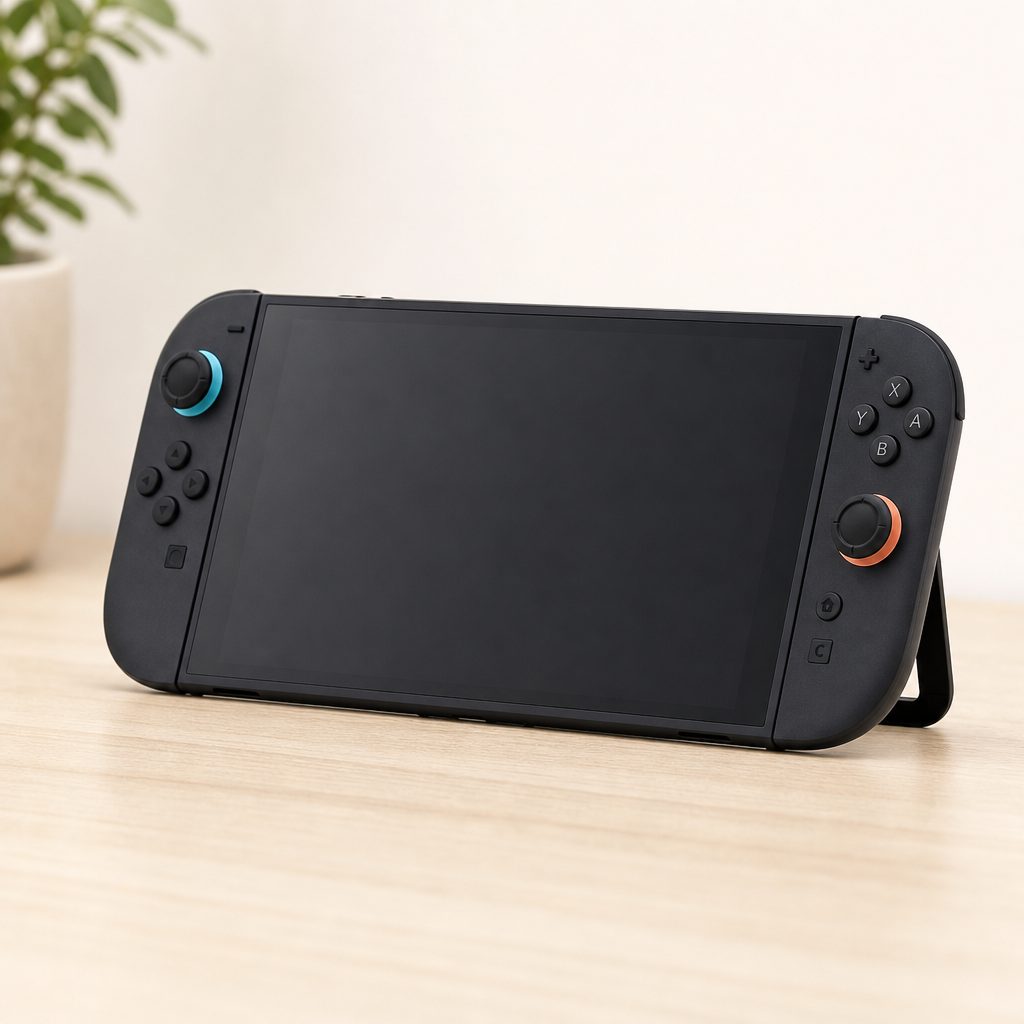 The larger screen, redesigned kickstand and magnetic Joy-Con 2 are standard across every Switch 2 bundle, not extras reserved for a special edition.