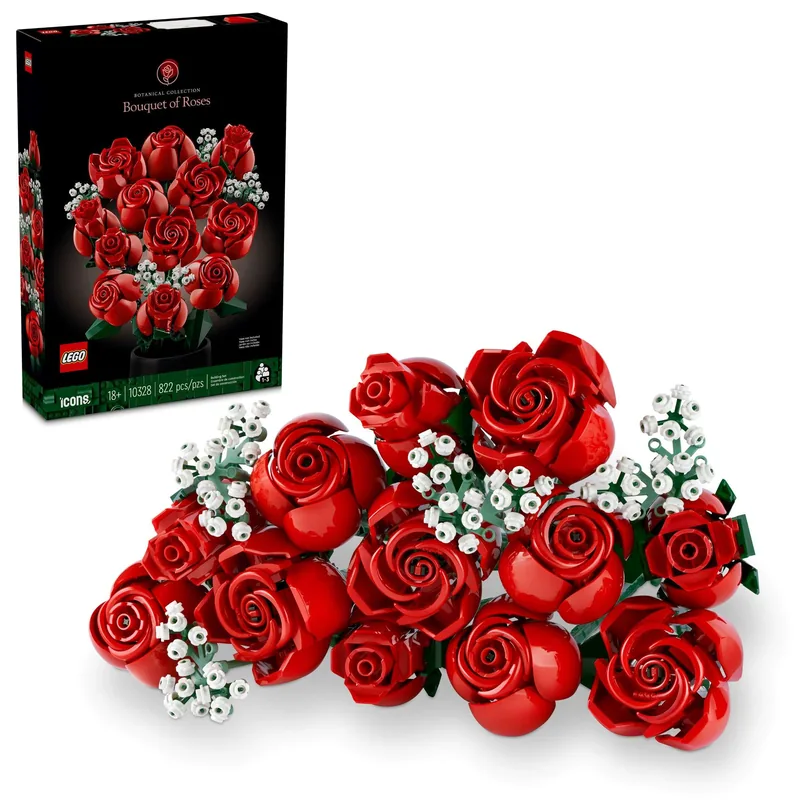 LEGO Icons Botanical Collection Bouquet of Roses 10328