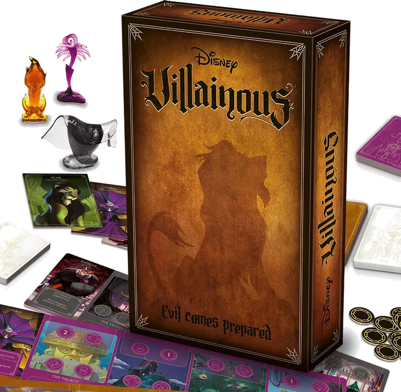 Ravensburger Villainous: Evil Comes Prepared Strategy Board Game