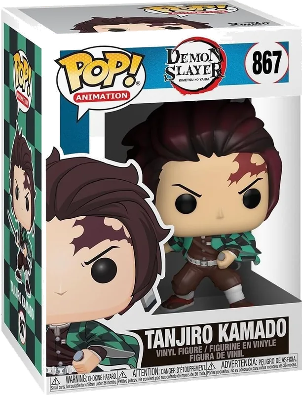 Funko Pop Animation Demon Slayer Tanjiro Kamado Figure 867