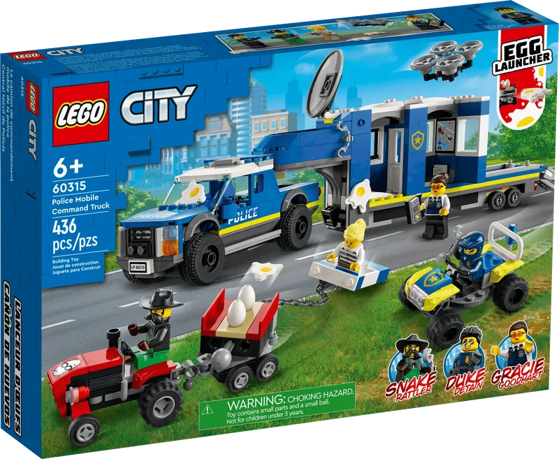 LEGO City Police Mobile Command Truck 60315