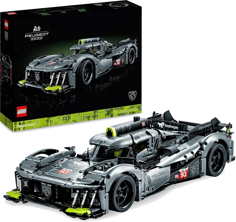 LEGO Technic Peugeot 9X8 24H Le Mans Hybrid Hypercar 42156