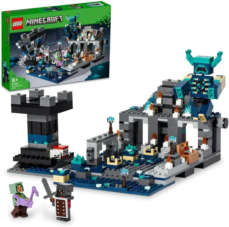 LEGO Minecraft The Deep Dark Battle 21246